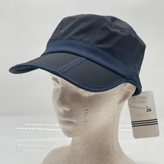 KO4684□アディダス キャップ パッカブル 折り畳み可能 ブラック 未使用タグ付き サンプル品のサムネイル