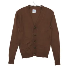 Letroyes ルトロワ カーディガン 長袖 コットン ニット フランス製 トップス ブラウン XS【XS】 メンズ 【中古】のサムネイル