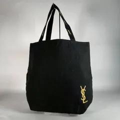 B-276 Yves Saint Laurent イヴサンローラン トートバッグ ゴールド 刺繍ロゴ 持ち手 YSLロゴ ノベルティ 2260005021259-9のサムネイル