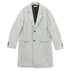 美品 JOURNAL STANDARD relume ジャーナルスタンダード　レリューム チェスターコート アウター ロング ノッチドラペル グレー L メンズ 【中古】のサムネイル