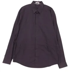 Gianni Versace ジャンニ・ヴェルサーチ 長袖シャツ 比翼 ドレスシャツ イタリア製 トップス パープル 46【M】 メンズ 【中古】のサムネイル