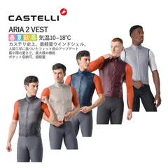 【新品】CASTELLI 21511 ARIA 2 VEST カステリ アリア ベストのサムネイル