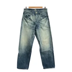 【中古】AURALEE 25AW SELVEDGE FADED HEAVY DENIM WIDE PANTS サイズ28 A25AP03DH FADED INDIGO[17]のサムネイル