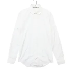 NEIL BARRETT ニールバレット 長袖シャツ クリッププリント衿 ドレスシャツ ワイシャツ カットソー トップス ホワイト 38【S】 メンズ 【中古】のサムネイル