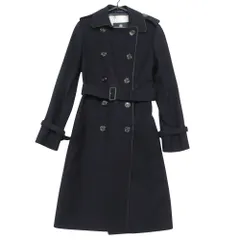 Aquascutum アクアスキュータム トレンチコート ミニタリーコート アウター ジャケット ネイビー 6-8 メンズ 【中古】のサムネイル