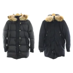 アメリカンラグシー AMERICAN RAG CIE ダウンコート リバーシブル ファー付き ナイロン ジップアップ ロング F 紺 ネイビー AHP-L142-C008 /HNのサムネイル