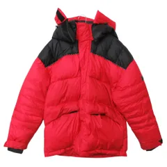 Emporio Armani エンポリオ・アルマーニ ブルゾン バイカラー 中綿 フーデット パテッド ジャケット 6HPB17 レッド S メンズ 【中古】のサムネイル
