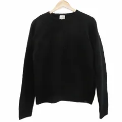 カルバンクラインジーンズ Calvin Klein Jeans ニット セーター M 黒 ブラック 長袖 ラウンドネック /YS18 ■ECD001のサムネイル