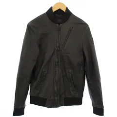 デンハム DENHAM SHIELD JACKET SWL レザージャケット ラムレザー アウター XS 黒 01-19-01-20-701 /TKのサムネイル
