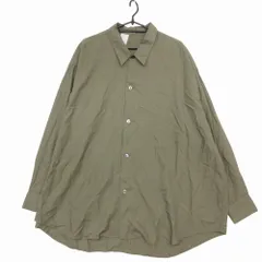 N.HOOLYWOOD エヌハリウッド 長袖シャツ レギュラーカラー ５ボタン トップス カットソー カーキ 38【M】 メンズ 【中古】のサムネイル