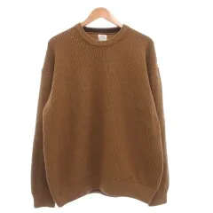 コーエン coen 美品 ニット セーター 長袖 厚手 L 茶色 ブラウン /MGのサムネイル
