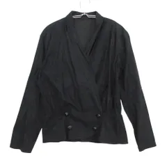 Christian Dior クリスチャンディオール ブルゾン フェイクレザー ダブル ジャケット スエード調 ブラック M レディース 【中古】のサムネイル