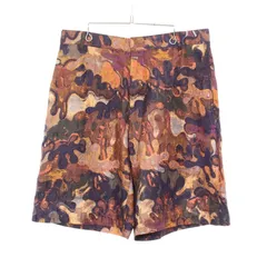 ディオール Dior パンツ DIOR × PETER DOIG カモフラージュ ショート 013C121A5436 シルク コットン ×PETER DOIG ショートパンツ メンズ Used Aのサムネイル