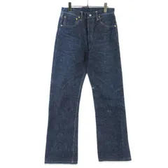 DENIME ドゥニーム デニムパンツ Lot 220 ボタンフライ セルビッチ  インディゴ 30  99001510のサムネイル