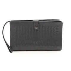 ボッテガヴェネタ BOTTEGA VENETA セカンドバッグ クラッチバッグ イントレチャート ハンドストラップ付き レザー クラッチバッグ メンズ Used Bのサムネイル