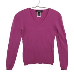 Loro Piana ロロピアーナ NIKI.T LORO PIANA ニット カシミヤ100% Vネック セーター プルオーバー トップス 長袖 パープル 40【M】 レディース 【中古】のサムネイル