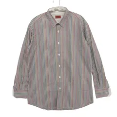 美品 Missoni ミッソーニ 長袖シャツ Vintage コットン ストライプ柄 イタリア製 トップス マルチカラー 48【L】 メンズ 【中古】のサムネイル