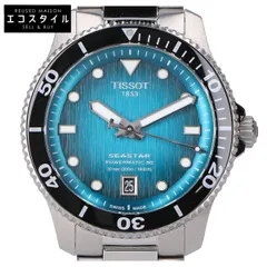 TISSOT　ティソ　【美品】T120.807.11.091.00 TISSOT シースター 1000 40mm シースルーバック 自動巻きのサムネイル