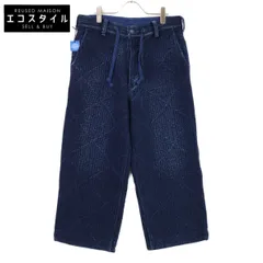 Porter Classic　ポータークラシック　PC SASHIKO ORIGINAL WIDE PANTS 刺し子 オリジナル ワイドパンツ　Mのサムネイル