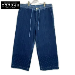 Porter Classic　ポータークラシック　インディゴブルー 刺し子 KENDO 剣道 PANTS パンツ　Mのサムネイル