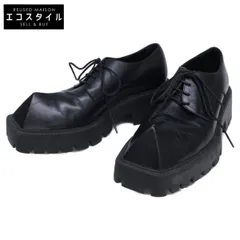 BALENCIAGA　バレンシアガ　755667 RHINO リノ スクエアピラミッドトゥ ダービー シューズ　35のサムネイル
