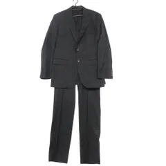 VISARUNO ビサルノ スーツ ジャケット パンツ REDA Super110's ブラック 【XL】 メンズ 【中古】のサムネイル