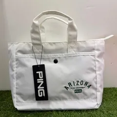 【新品未使用品】ピン GB-U2503 アリゾナカジュアルラウンドトート PING ホワイト（葛西店）のサムネイル