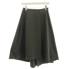 ブレンへイム BLENHEIM ヘムスカート ひざ丈 スカート M カーキ /☆Gのサムネイル