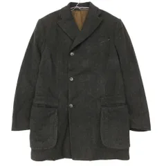 GIANFRANCO FERRE ジャンフランコ・フェレ チェスターコート ジャケット ロング丈 ジップポケット デザイン ウール イタリア製 アウター 50【L】 メンズ 【中古】のサムネイル