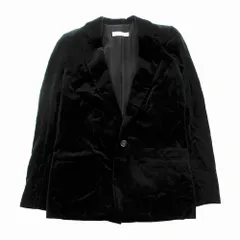 Chloe クロエ テーラードジャケット ベロア 1B メンズライク アウター ブラック 38【M】 レディース 【中古】のサムネイル