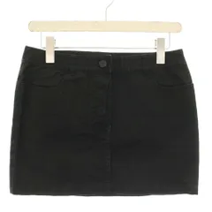 ティーバイアレキサンダーワン T by Alexanderwang デニムスカート 26 黒 ブラック ミニ 無地 /HNのサムネイル