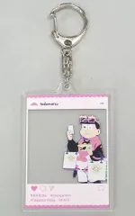 【中古】雑貨 トド松 「おそ松さん×mixx garden COLLABOLATION CAFE 第2弾 トレーディングSNS風アクリルキーホルダー」