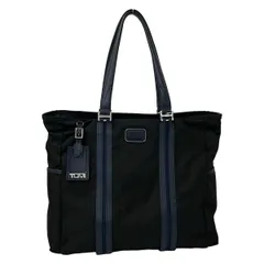 TUMI(トゥミ) トートバッグ ノース・サウス・トート 68414DNYE 黒×ダークネイビー レザーのサムネイル