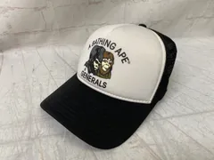 【中古】A BATHING APE ｱﾍﾞｲｼﾝｸﾞｴｲﾌﾟ ﾆｭｰｴﾗ 9Forty ｼﾞｪﾈﾗﾙｽﾞ ｷｬｯﾌﾟ ﾌﾞﾗｯｸ ﾎﾜｲﾄ F 991921638のサムネイル