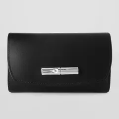 新品 ロンシャン LONGCHAMP 2つ折り財布 ル ロゾ コンパクトウォレット ノワールのサムネイル