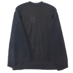LOUIS VUITTON ルイ・ヴィトン セーター ウール カシミヤ シルク ポンチョ レイヤード ハイネック ニット トップス ネイビー S【S】 レディース 【中古】のサムネイル
