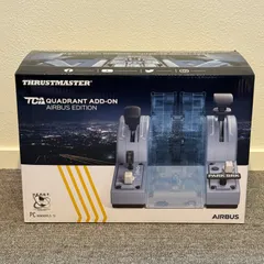 8-035【未使用級】Thrustmaster スラストマスター クアドラントアドオンのサムネイル