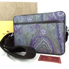 ETRO エトロ ペイズリー ショルダーバッグ PVC レザー 29-103(9)のサムネイル