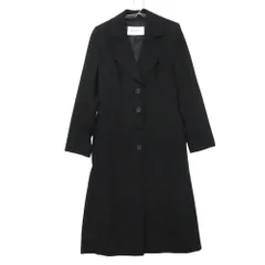 MAX MARA マックスマーラ チェスターコート ロング丈 ダブルブレスト ジャケット ウール アウター ネイビー 42 レディース 【中古】のサムネイル