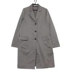 JIL SANDER ジルサンダー チェスターコート シルク混 アウター グレー 34【XS】 レディース 【中古】のサムネイル