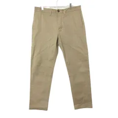 MONCLER モンクレール チノパンツ トリコロール コットン ボタンフライ ストレッチ ボトムス PANTALONE SPORTIVO ベージュ 48【L】 メンズ 【中古】のサムネイル