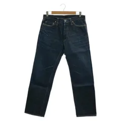 【中古】FLAT HEAD 3009 デニムパンツ インディゴ W33L36 フラットヘッド[24]のサムネイル