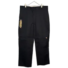新品タグ付き Dickies ディッキーズ ダブルニー ワークパンツ ブラック(メンズ W38 L32)中古 古着 Y7461のサムネイル