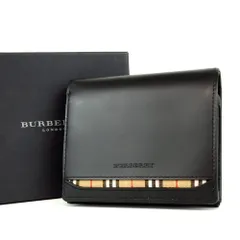 BURBERRY バーバリー ノバチェック 二つ折り財布 レザー 16-412(6)のサムネイル