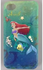 [중고] 휴대 재킷 커버 아리엘 & 세바스찬 iPhone 케이스(대응 기종: iPhone4/4S) [리틀 머메이드] 도쿄 디즈니 리조트 한정