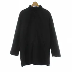 マックスマーラ MAX MARA ジャケット ジップアップ フード収納 38 黒 ブラック ミドルハーフ /PP ■GY19のサムネイル