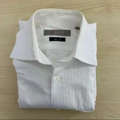 A day in the life UNITED ARROWS LTD. Slim Fit 長袖ワイシャツ 白　37サイズ　②のサムネイル