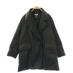 ドレステリア DRESSTERIOR Aラインステッチレスダウンコート アウター 36 ブラック /CX ■OSのサムネイル