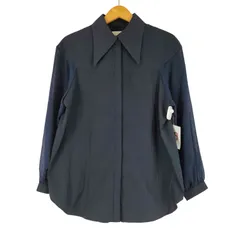 アメリヴィンテージ Ameri VINTAGE BIG COLLAR SHINE SLEEVE SHIRTS レディース FREE のサムネイル