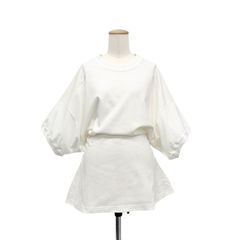 "@" 未使用品 AKIKOAOKI アキコアオキ Drop puff T-02 変形ドルマンカットソー オフホワイト F AA24SS-CST01-02
